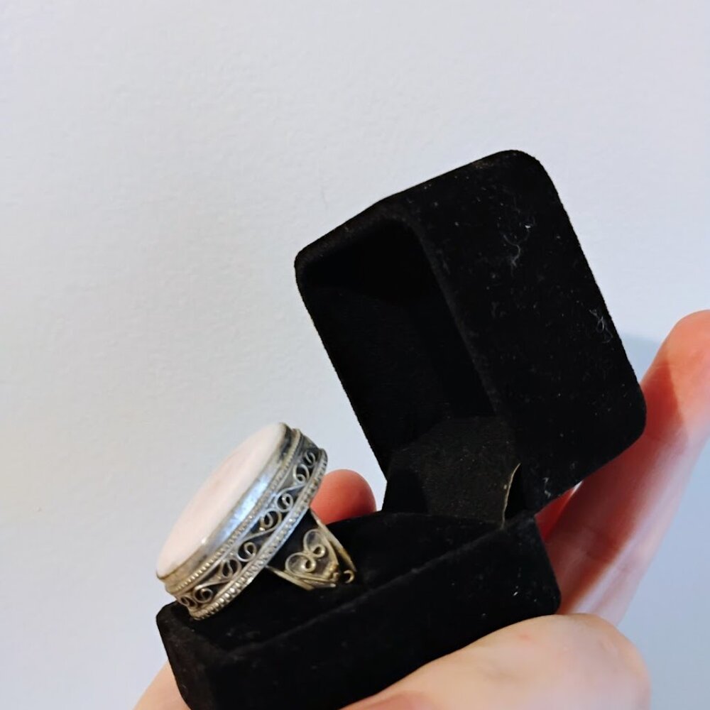 Unique Sterling Silver Ring - image 5